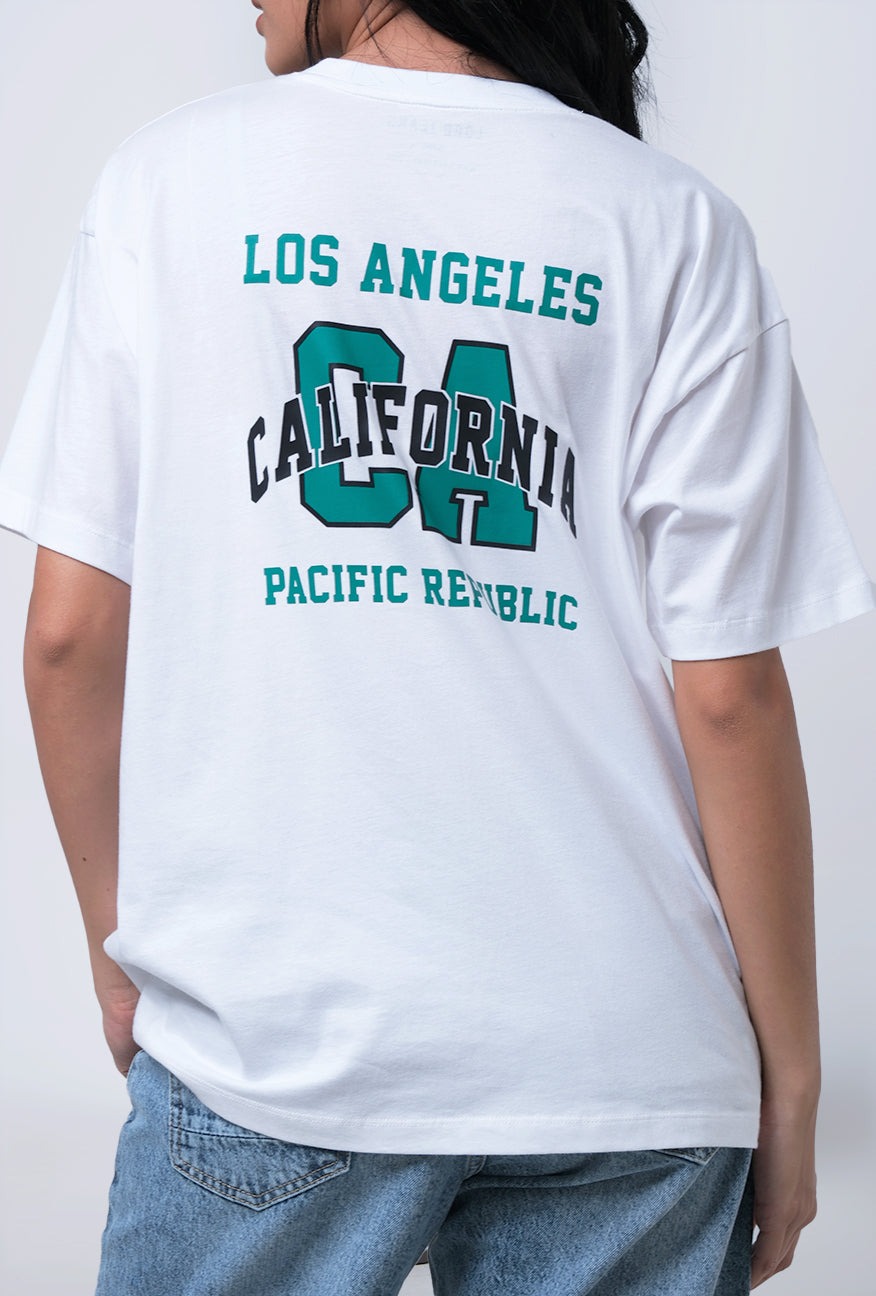 T-Shirt Oversized Rhys Offwhite