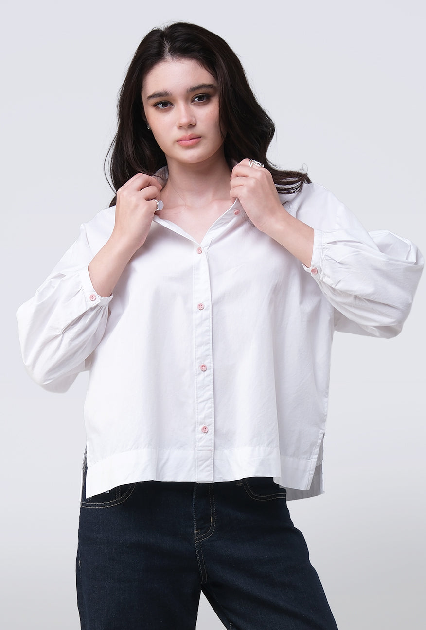Kemeja Cloudy White