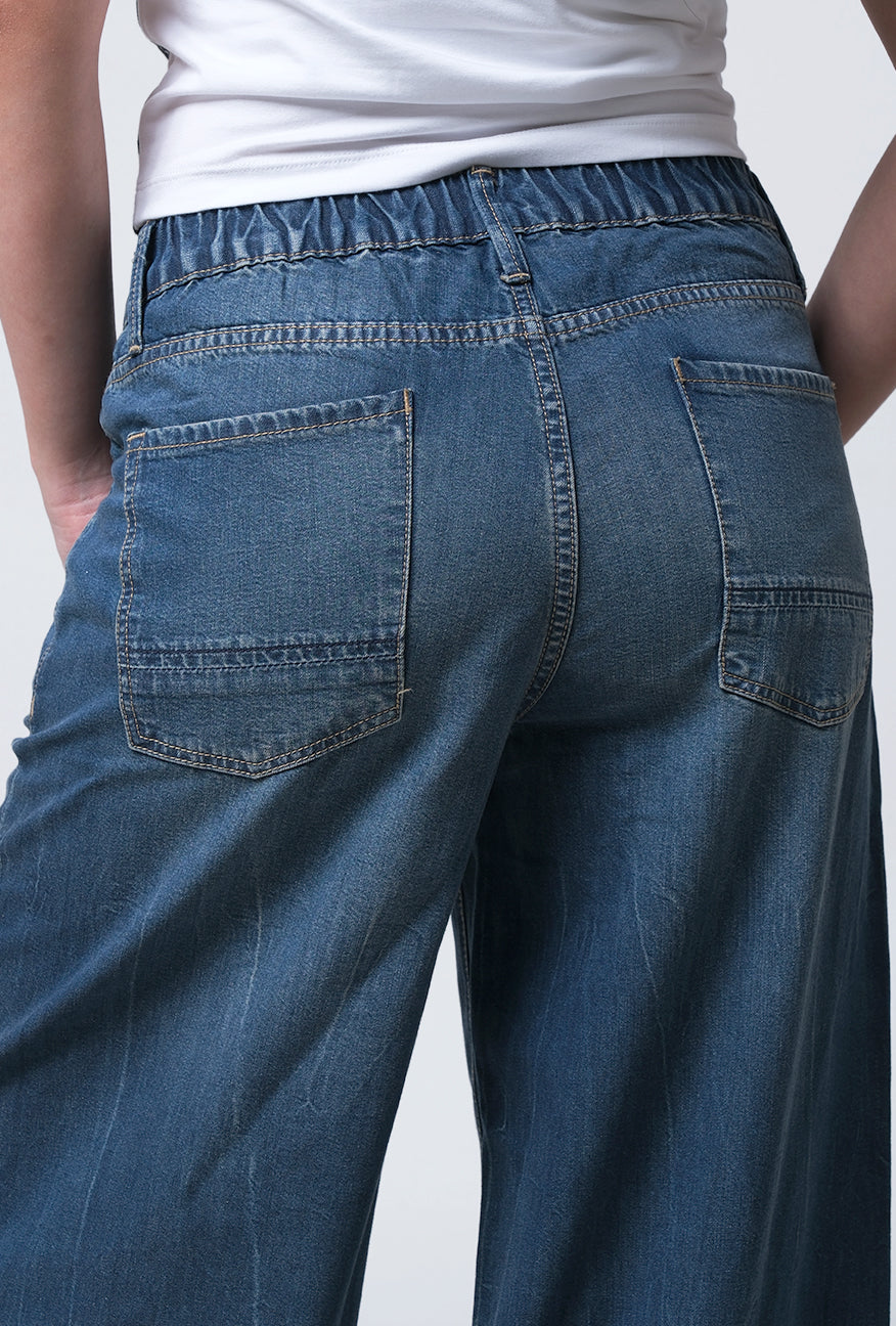 Jeans Loose Camilla Medium Blue