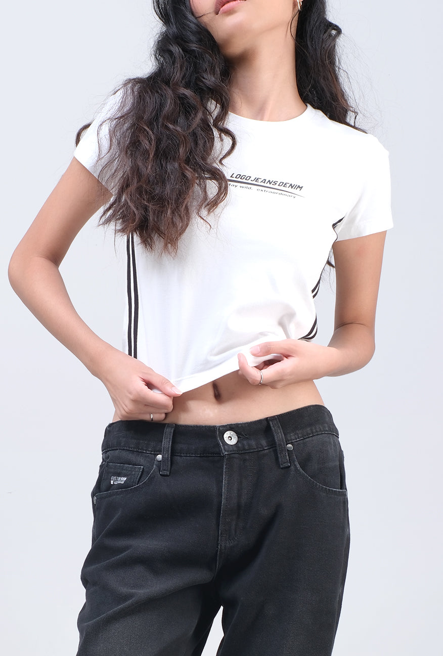 Baby Tee Bayla White
