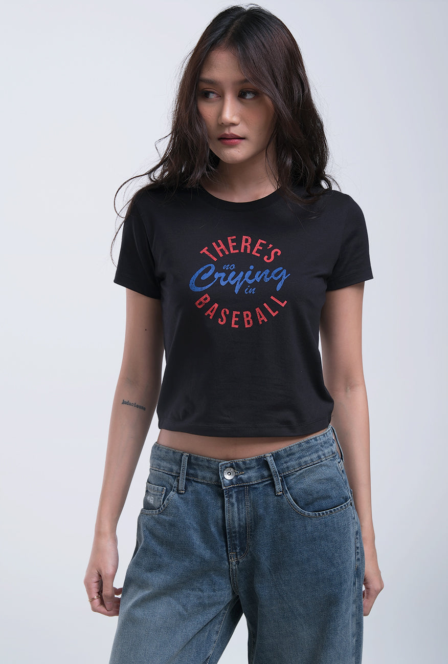 Baby Tee Cornelia Black Exclusive Online