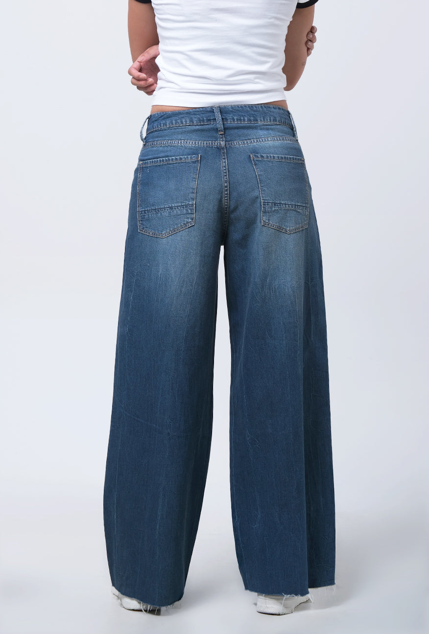 Jeans Loose Camilla Medium Blue Exclusive Online