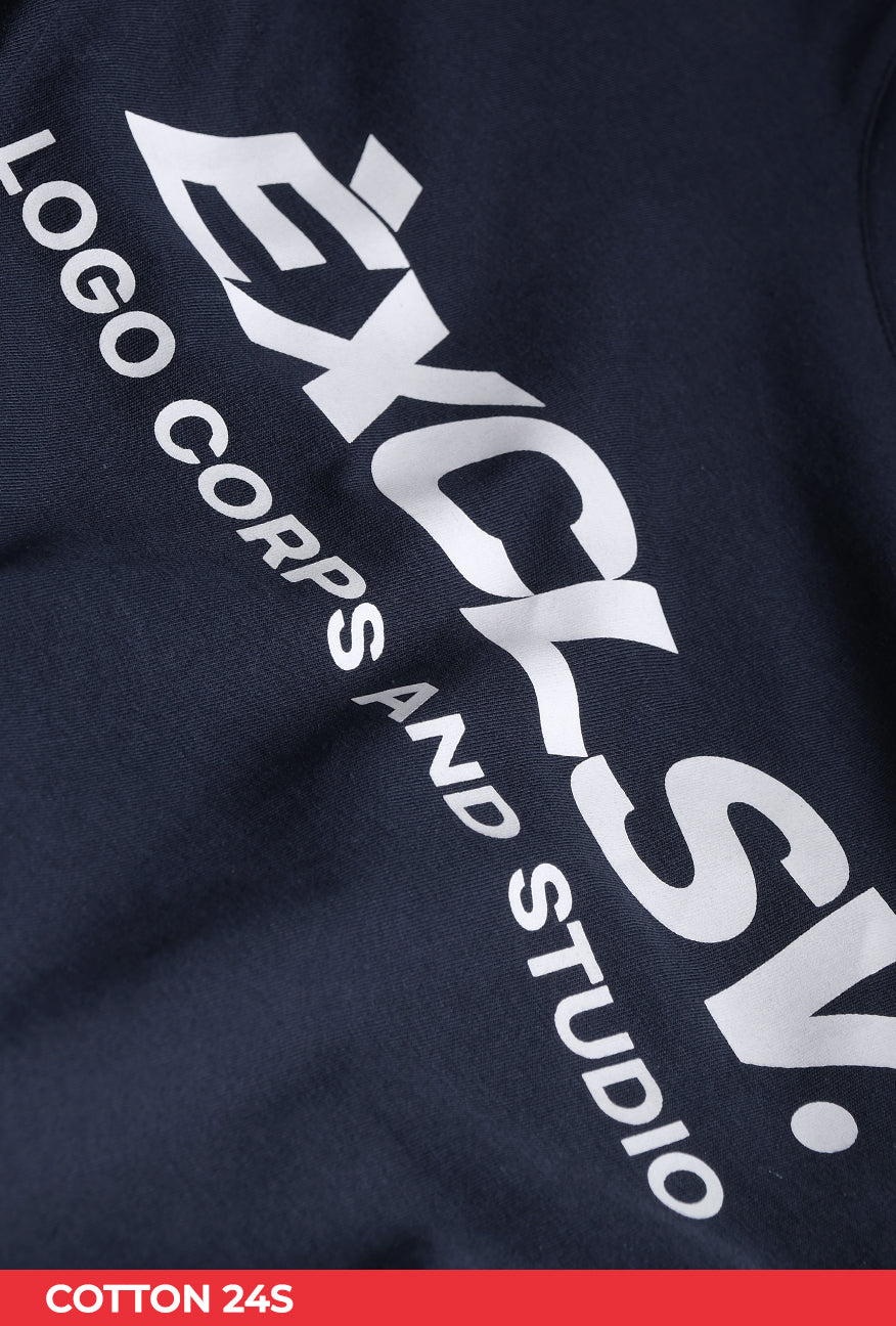 T-Shirt Lengan Pendek Nalani Navy