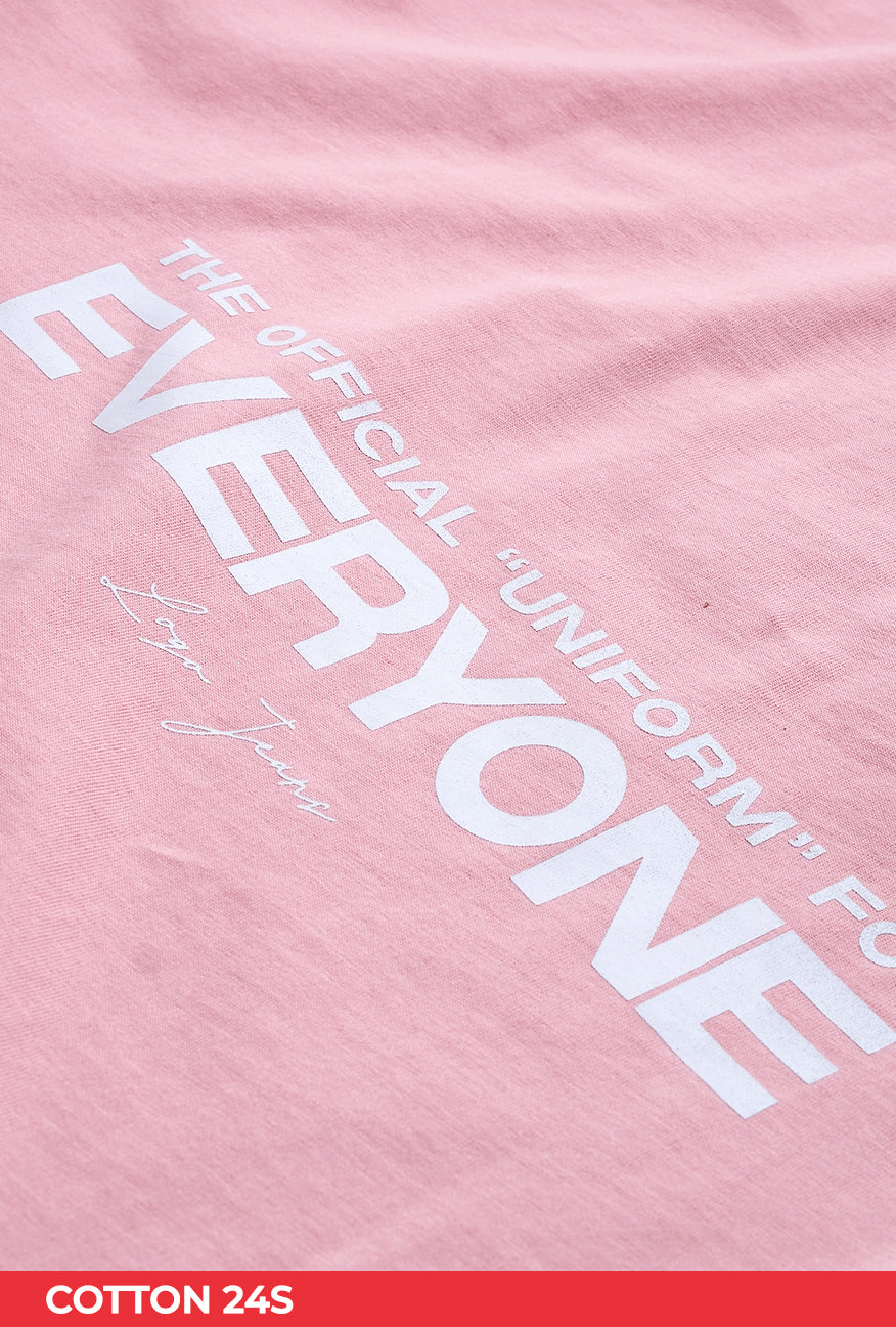 T-Shirt Lengan Pendek Dizzie Pink