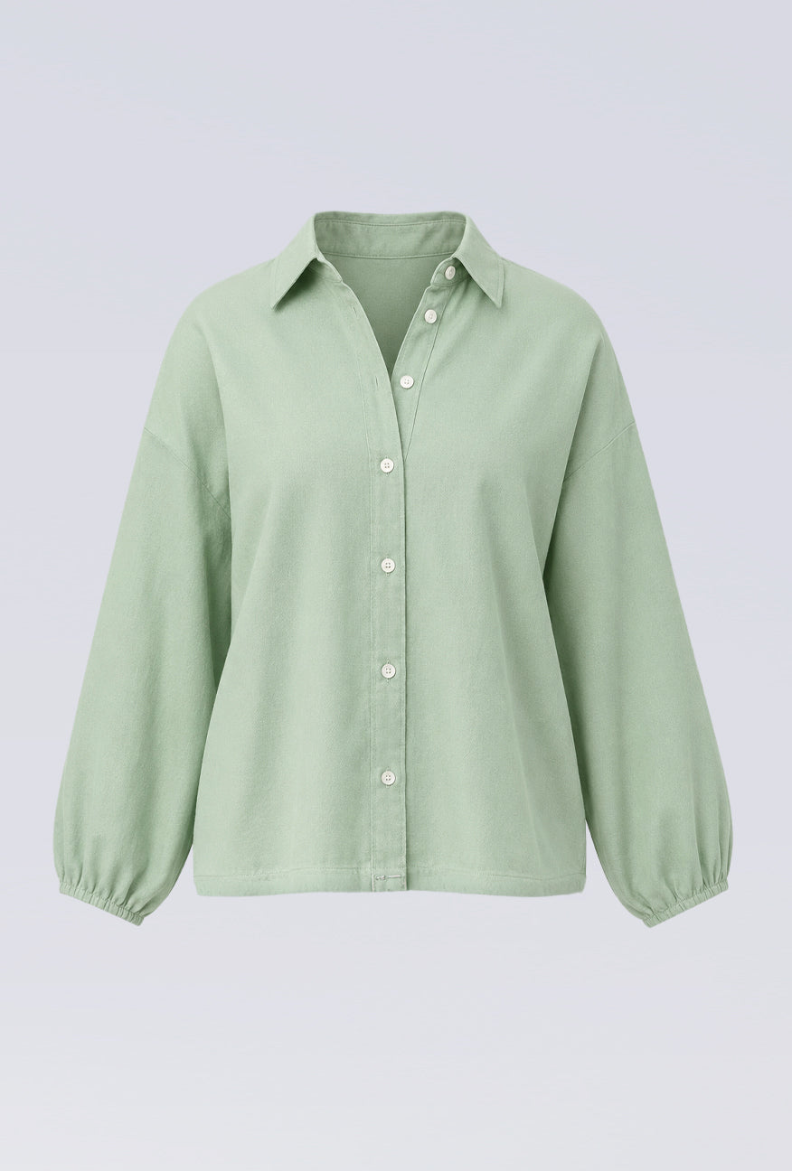 Kemeja Shenny Green