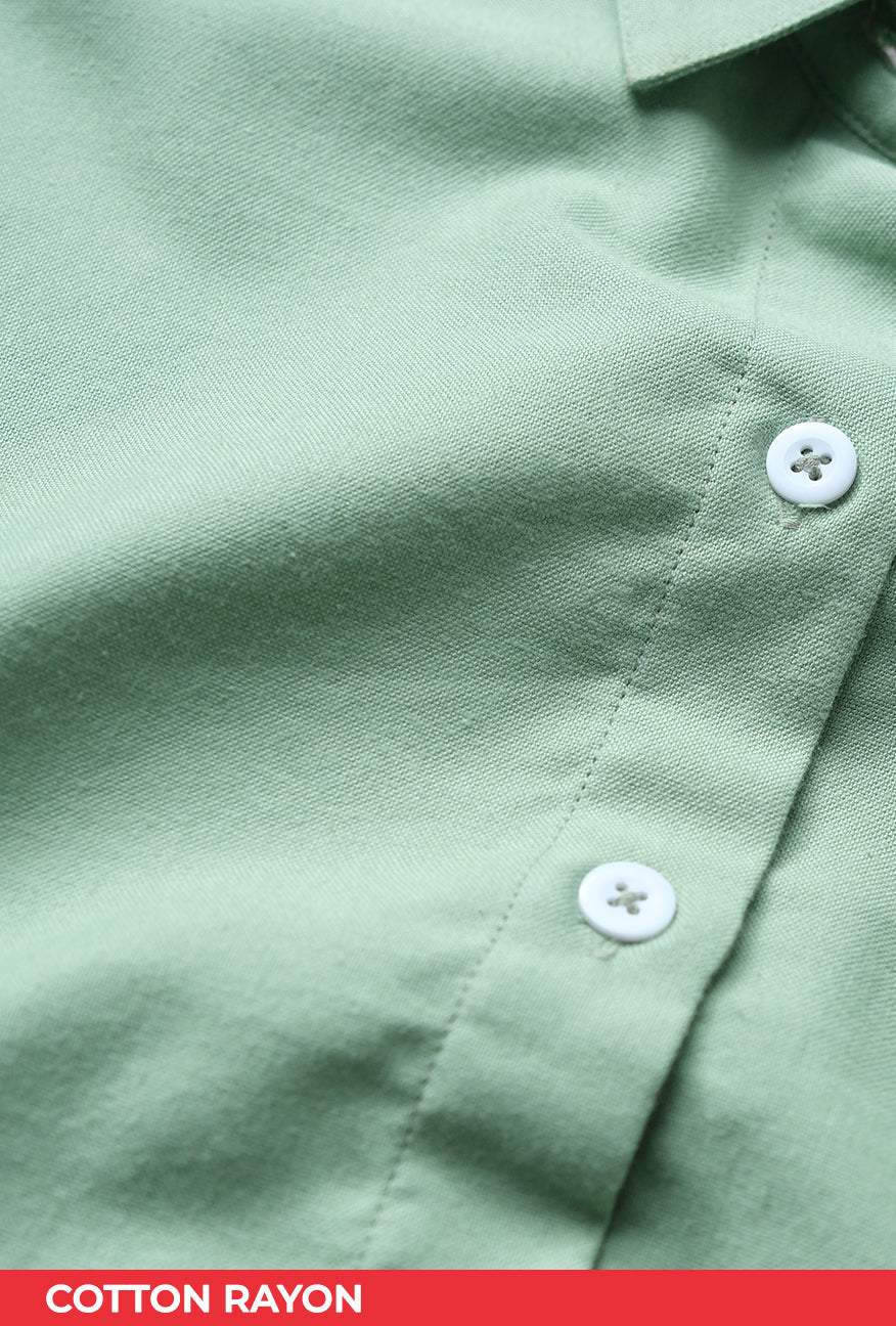 Kemeja Oryna Green Exclusive Online