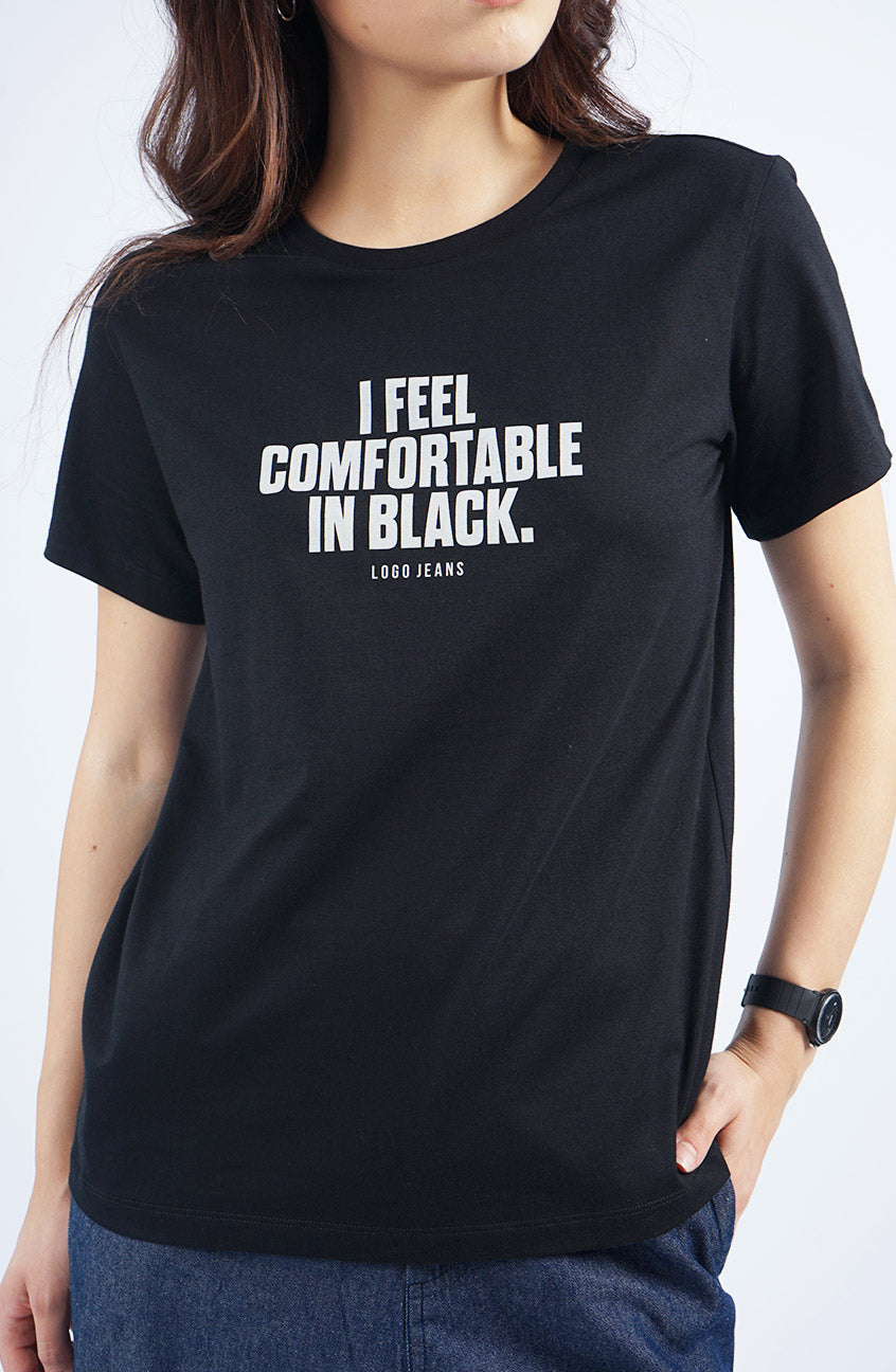 T-Shirt Lengan Pendek Dzalica Black
