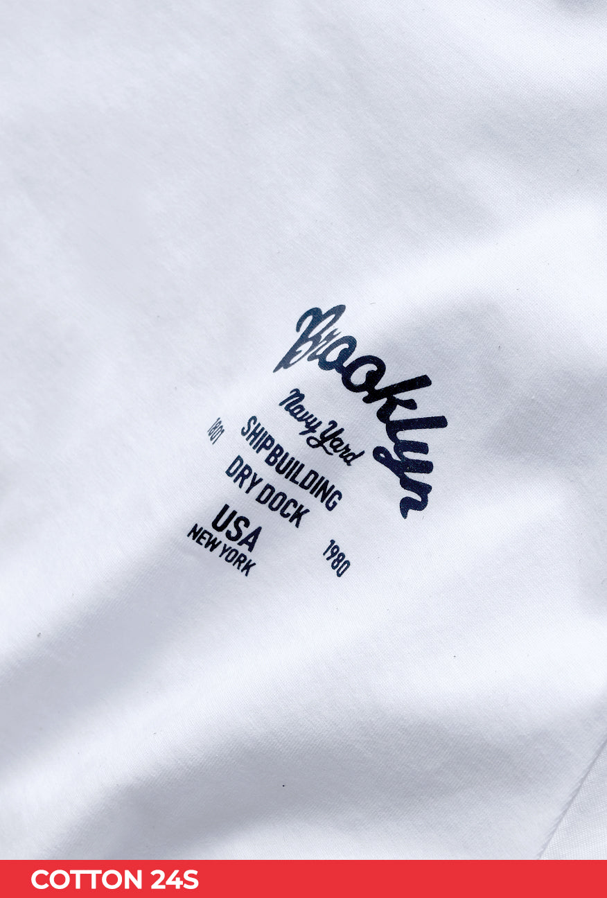 T-Shirt Lengan Pendek Joella White