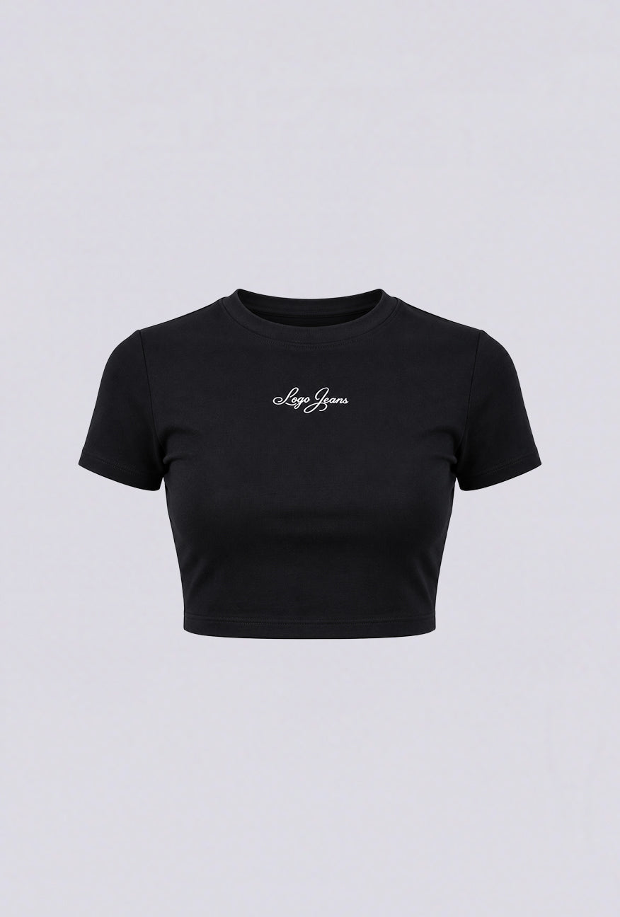 Baby Tee Ruthie Black Exclusive Online