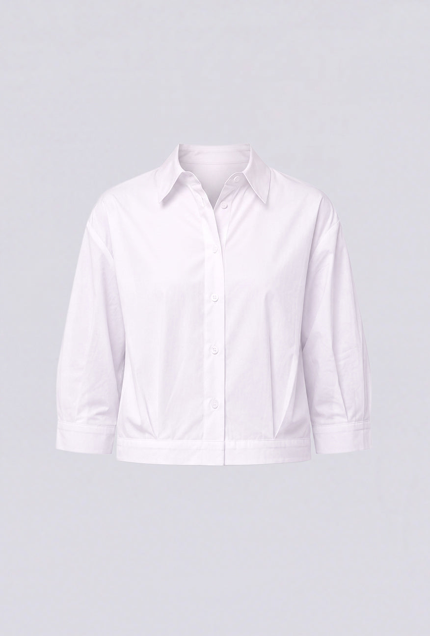 Kemeja Gemma White Exclusive Online