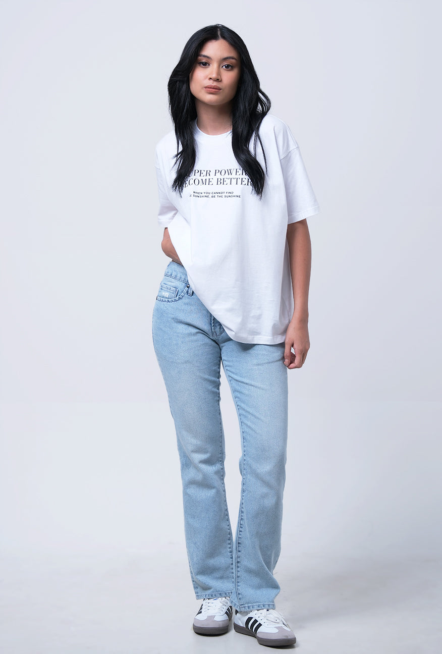 T-Shirt Oversized Xyla Offwhite