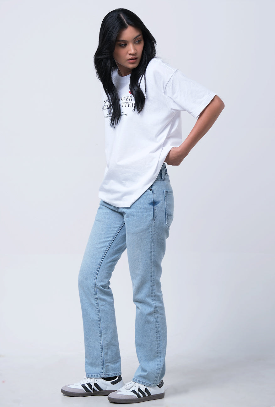 T-Shirt Oversized Xyla Offwhite