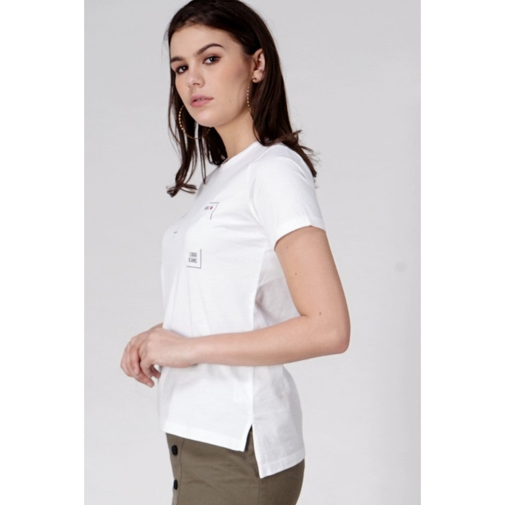 T-shirt Lengan Pendek Rec Offwhite
