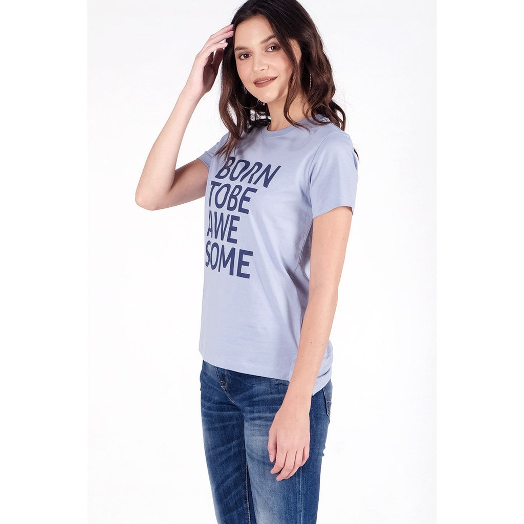 T-shirt Lengan Pendek Frix Blue