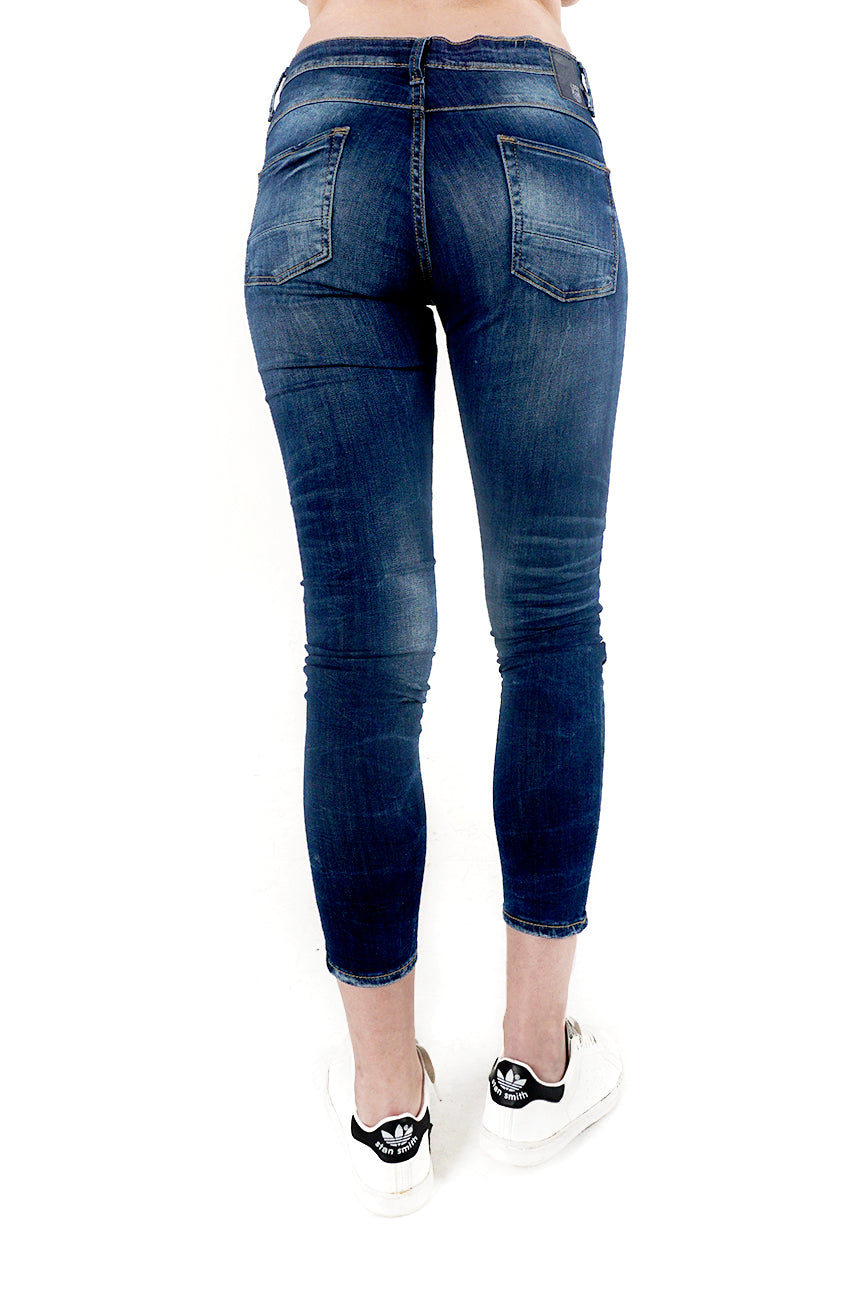 Jeans Skinny C9 Series Middle Waist Medium Blue