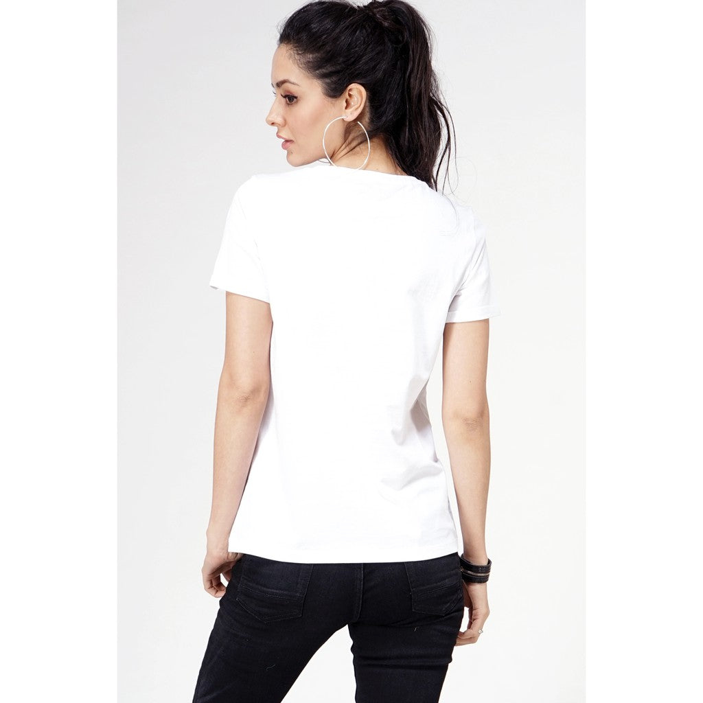T-shirt Lengan Pendek Bree Offwhite