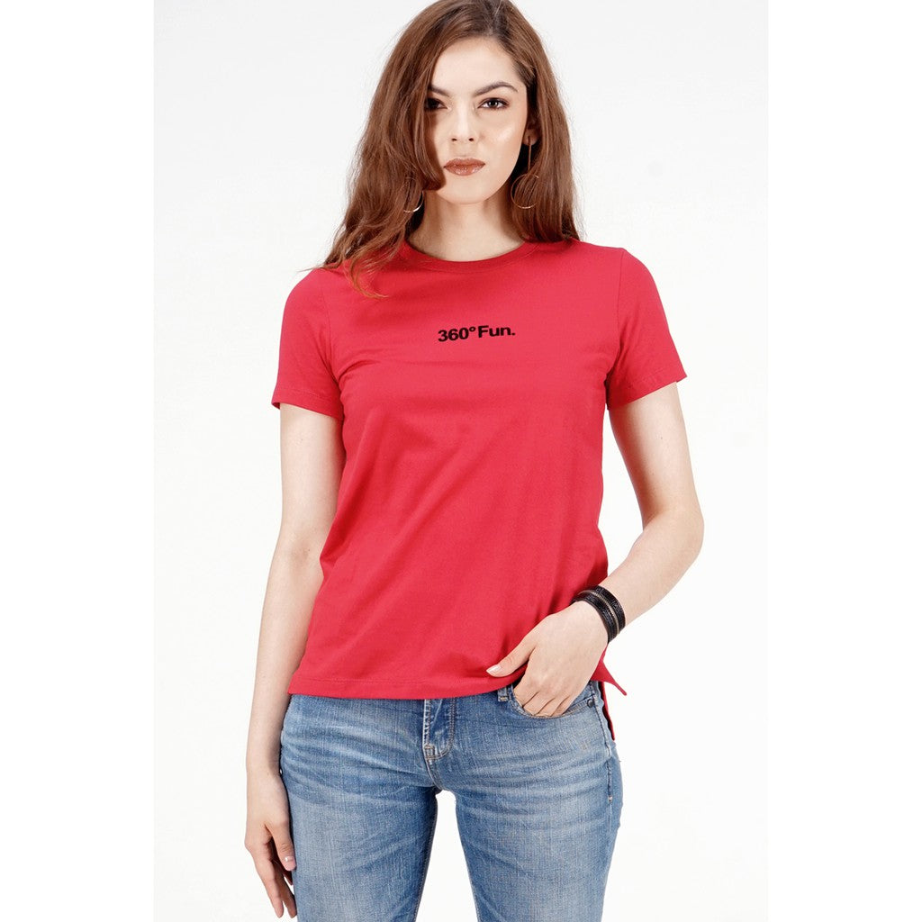 T-shirt Lengan Pendek Ayas Red