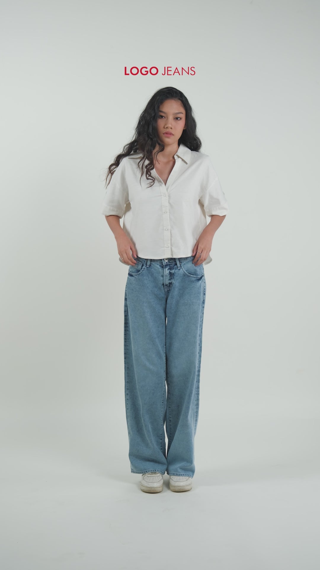 Kemeja Lengan Pendek Berinda Offwhite Exclusive Online