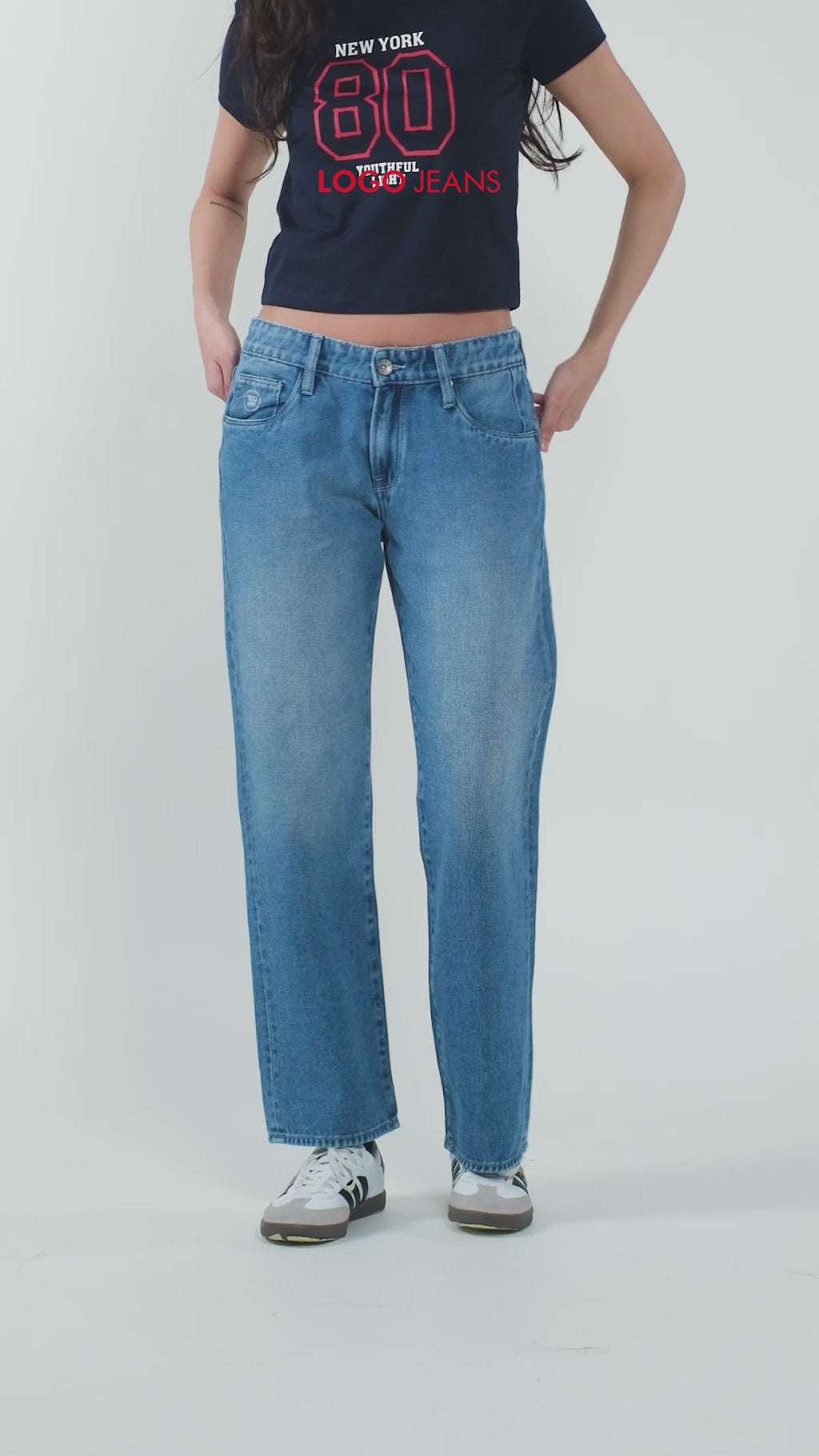 Jeans Straightcut K5 Medium Blue