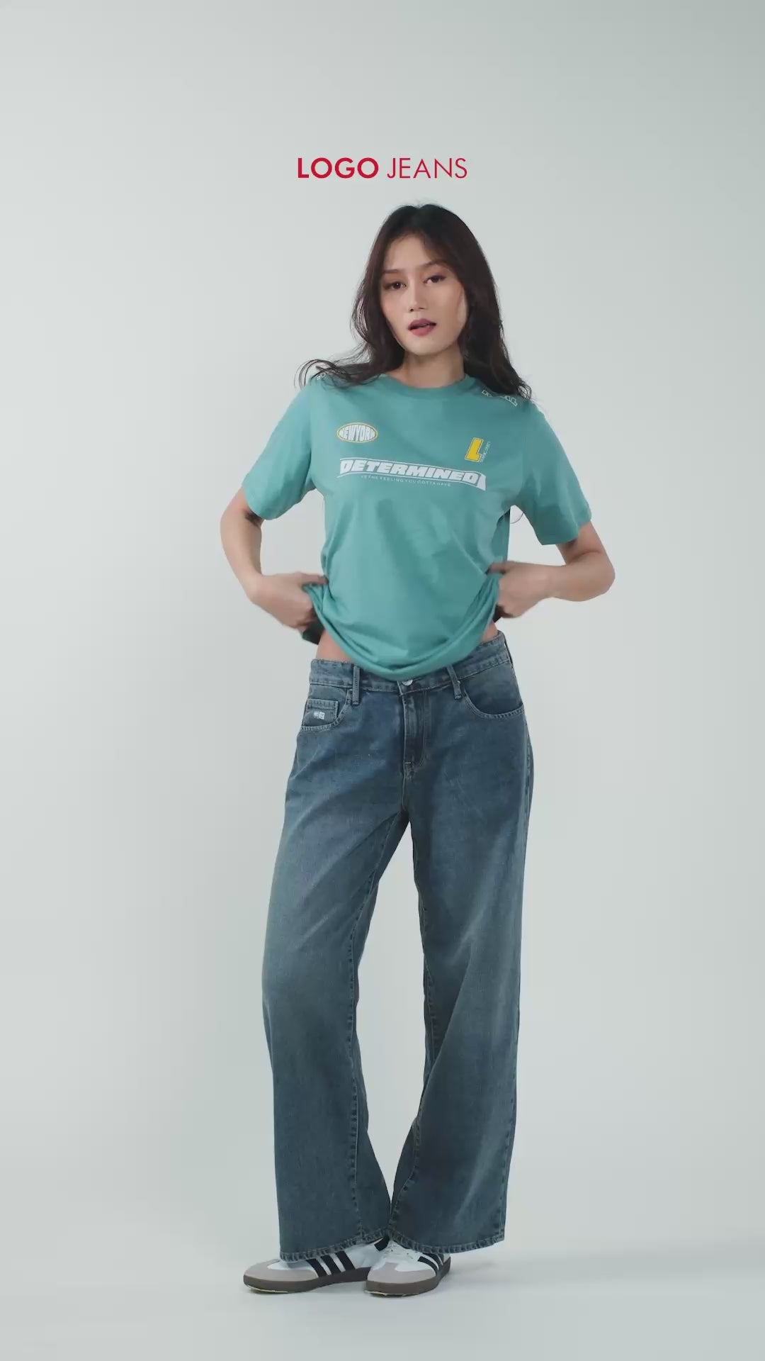 T-Shirt Lengan Pendek Zola Green