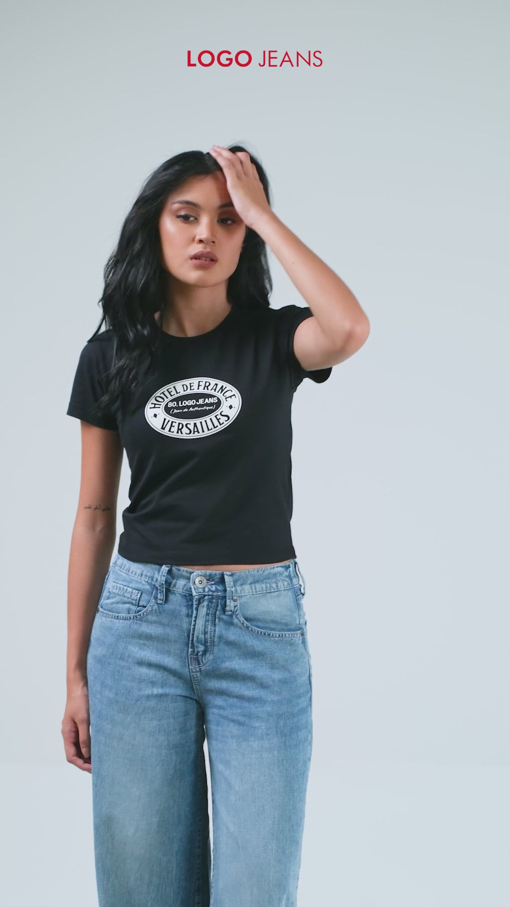 Baby Tee Elina Black
