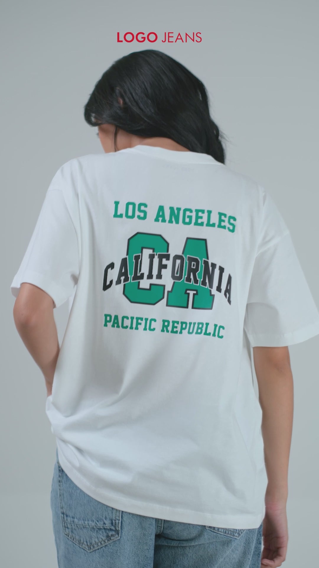 T-Shirt Oversized Rhys Offwhite