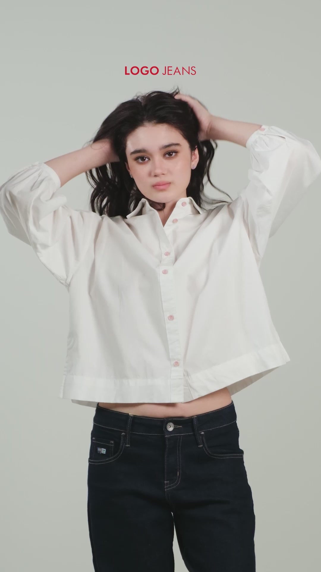 Kemeja Cloudy White