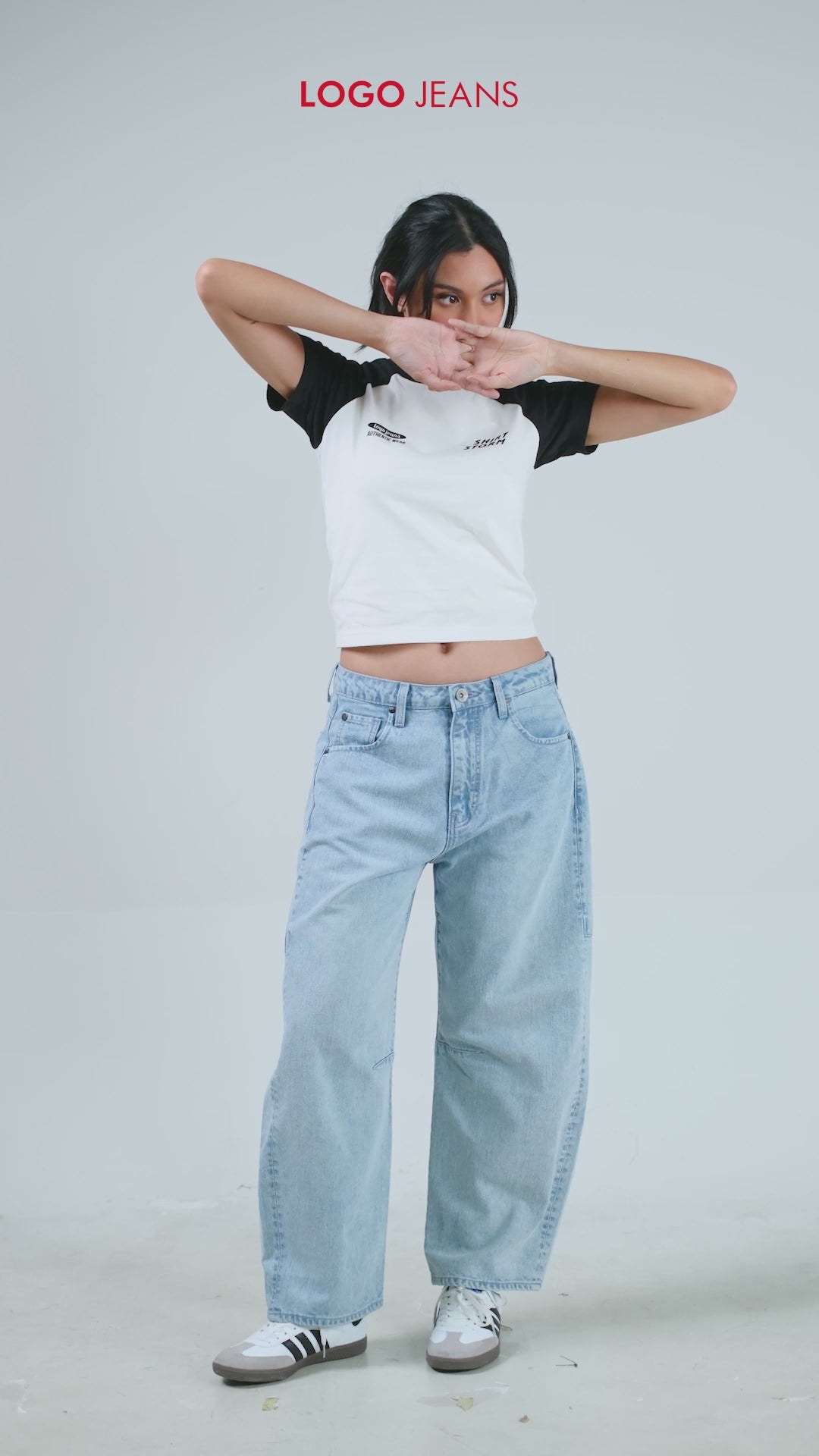 Jeans Barrel Sora Light Blue