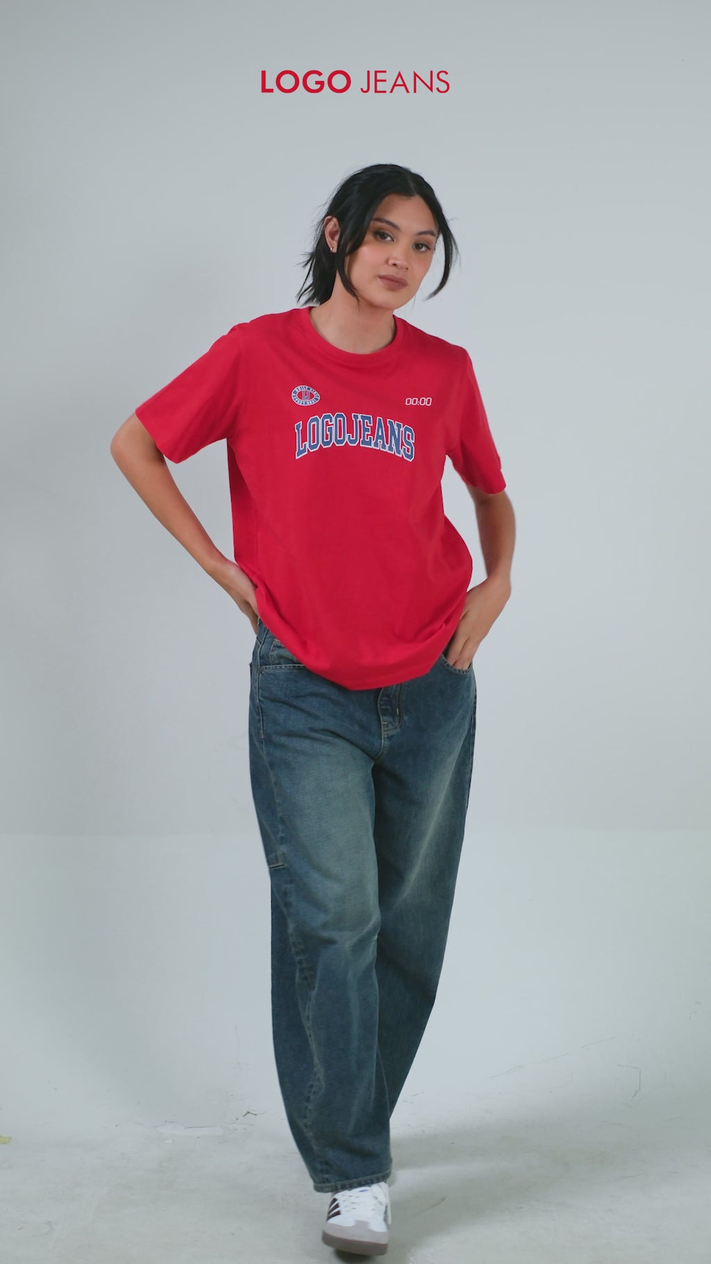 T-Shirt Lengan Pendek Aletta Red