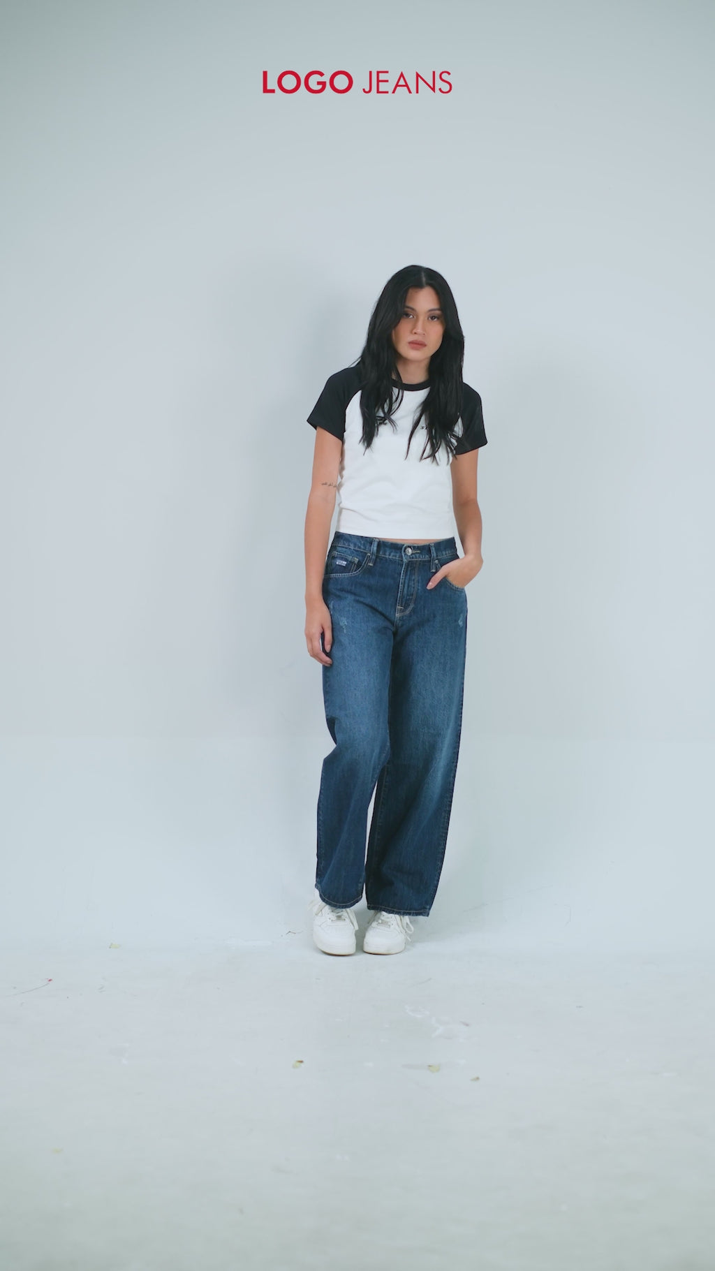 Jeans Loose J8 Series Medium Blue