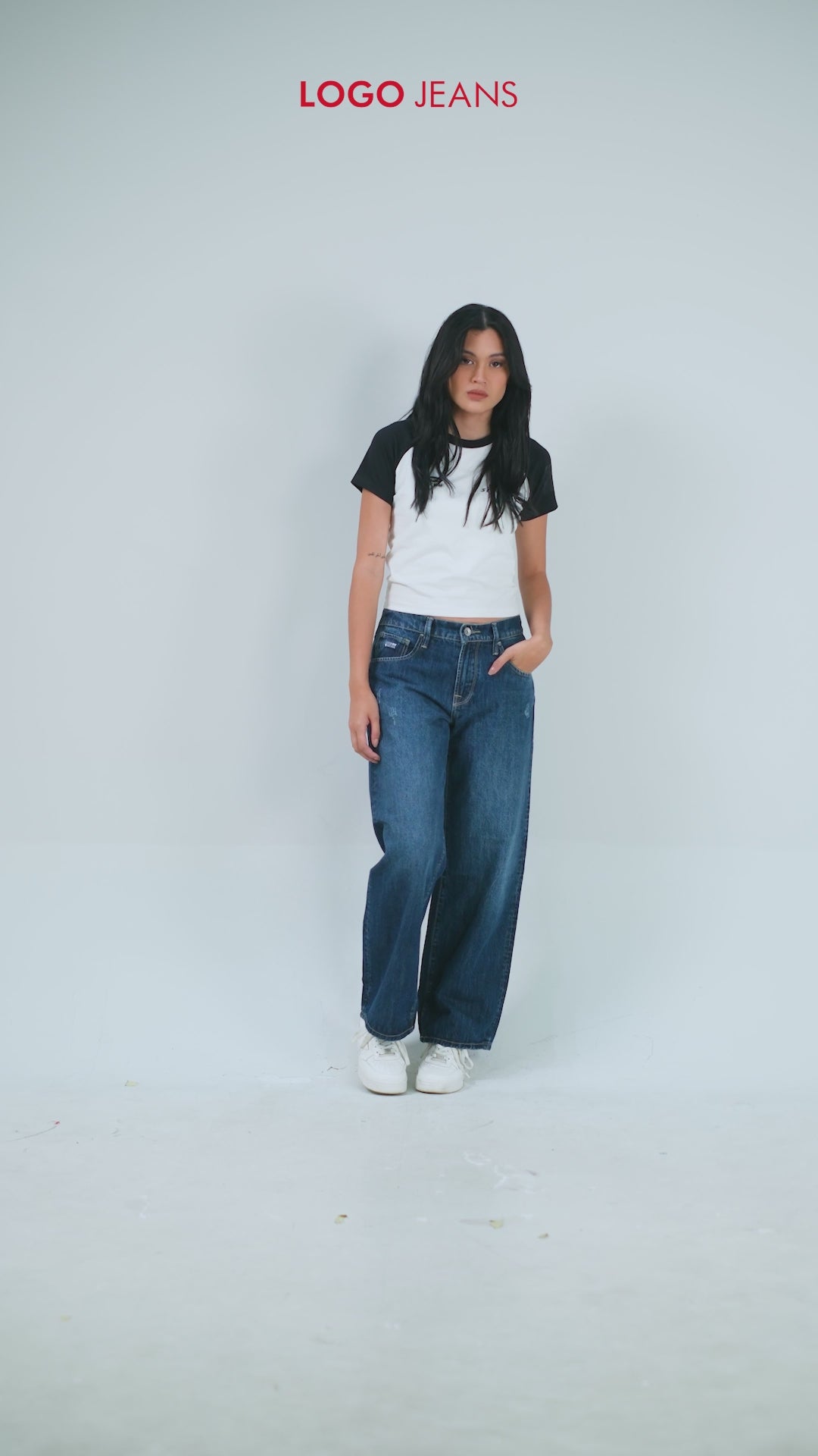 Jeans Loose J8 Series Medium Blue