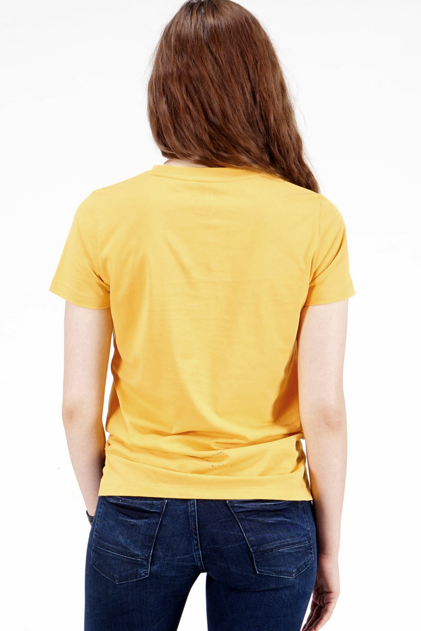 T-Shirt Lengan Pendek Athena Yellow