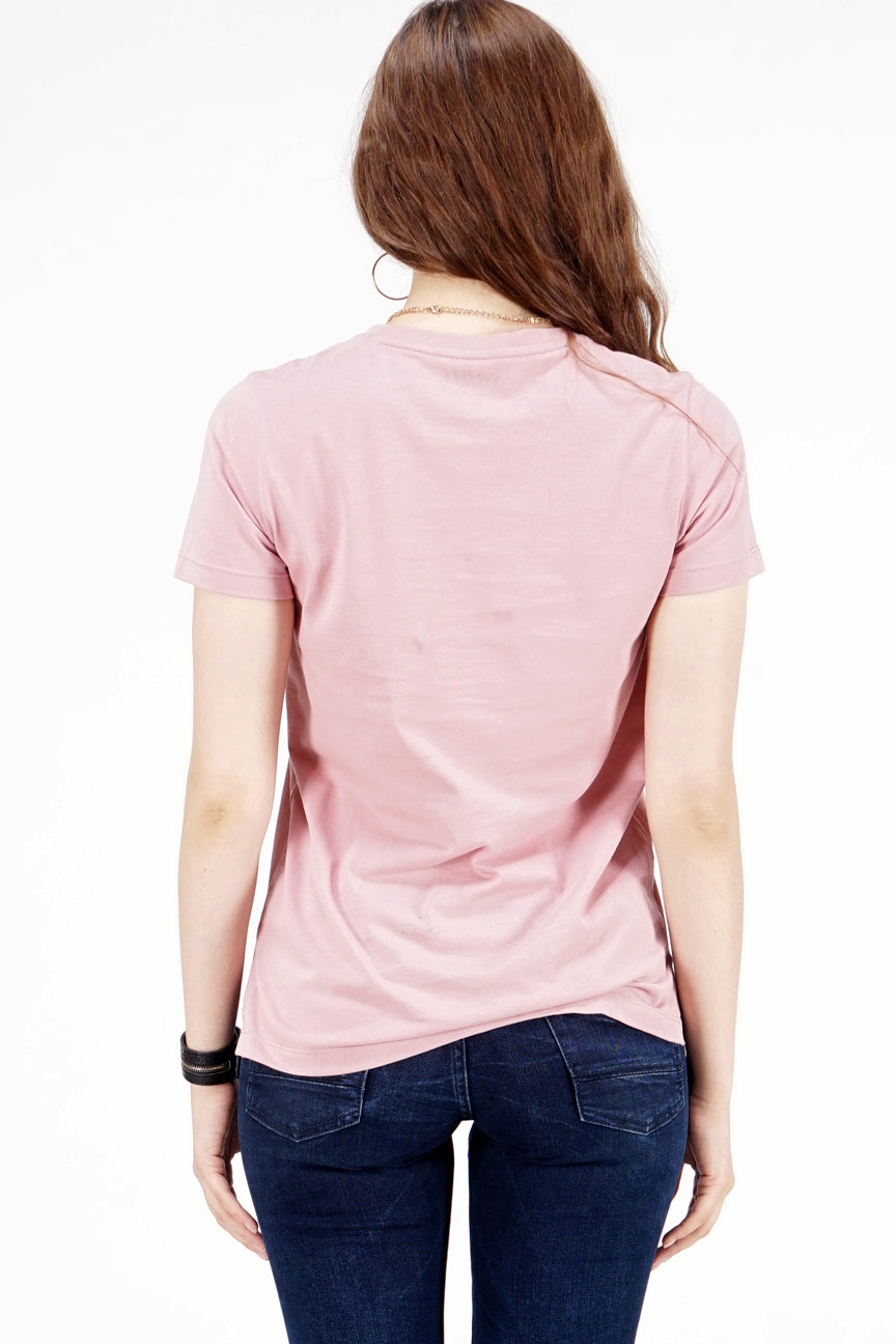 T-Shirt Lengan Pendek Ariane Pink