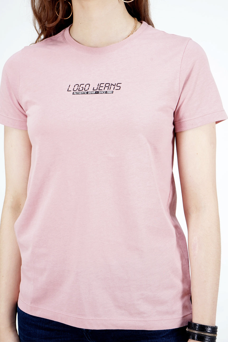 T-Shirt Lengan Pendek Ariane Pink