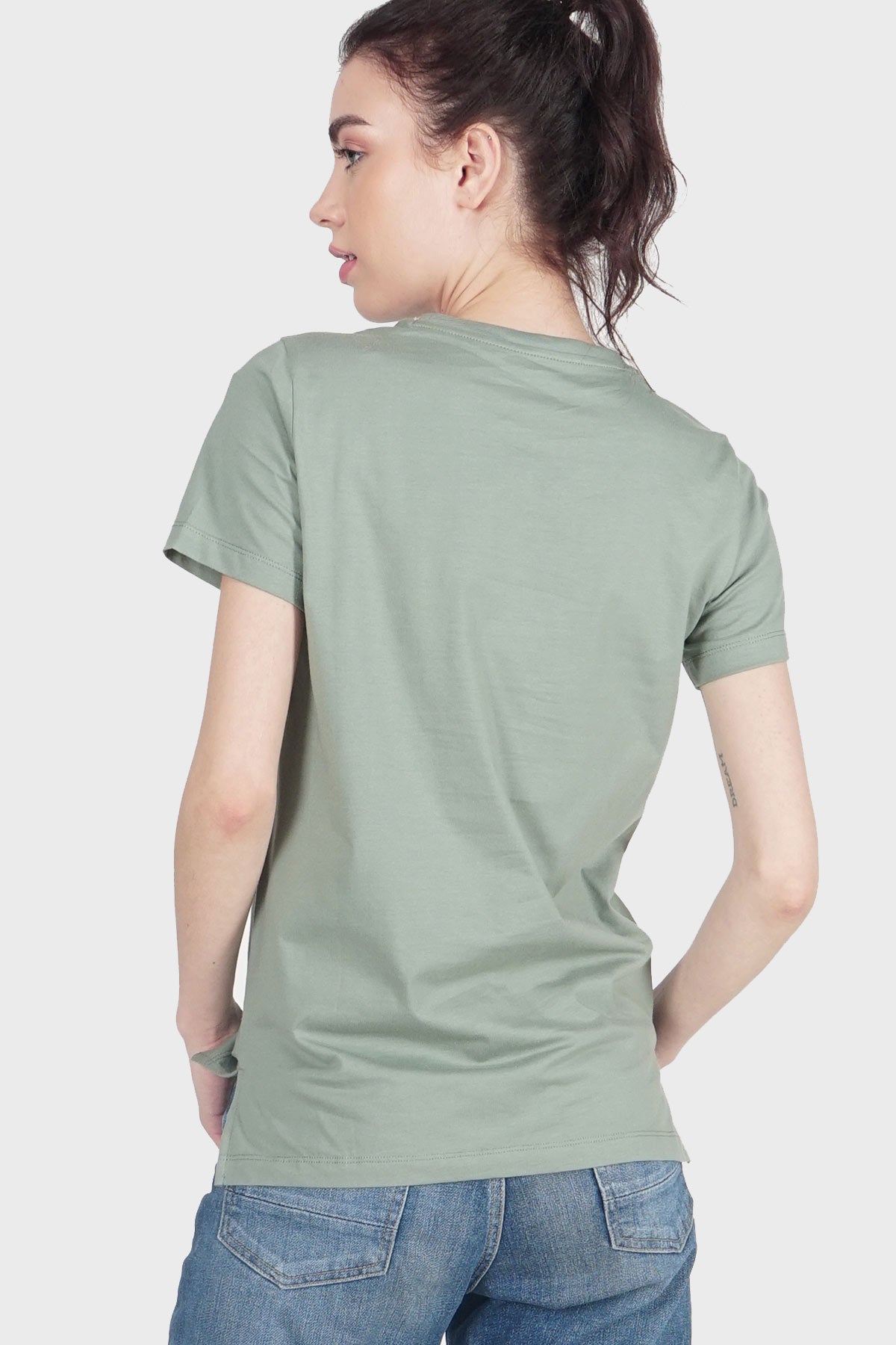 T-Shirt Lengan Pendek Keix Dusty Green