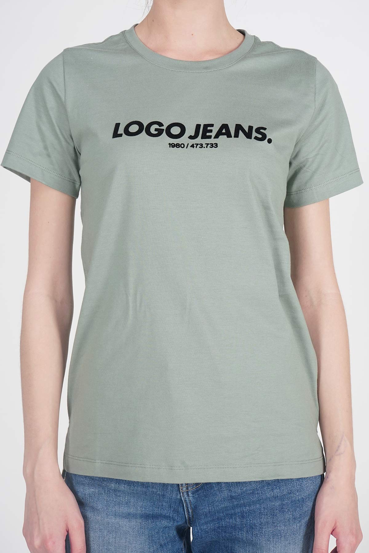 T-Shirt Lengan Pendek Keix Dusty Green