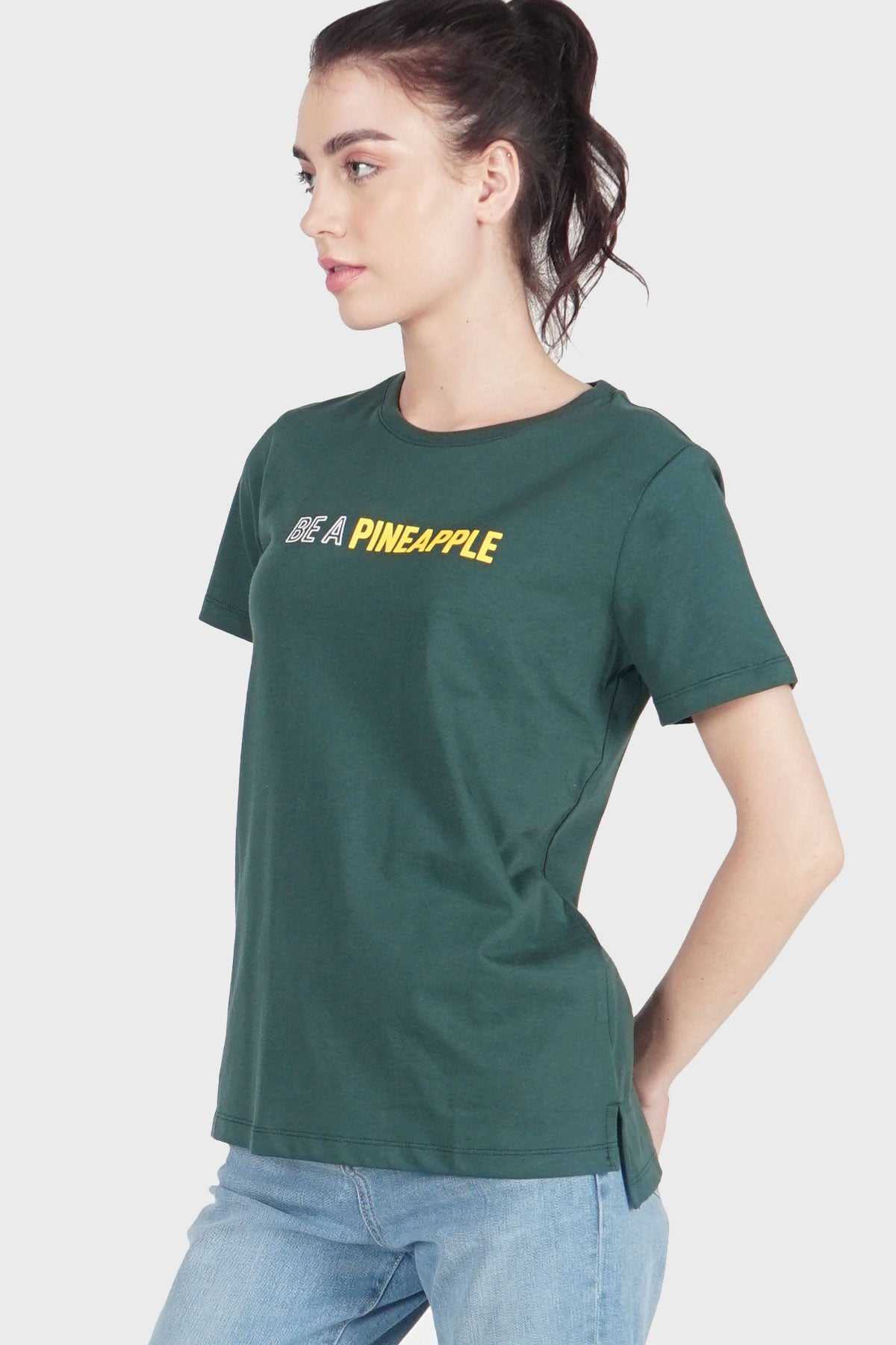 T-Shirt Lengan Pendek Kreon Green