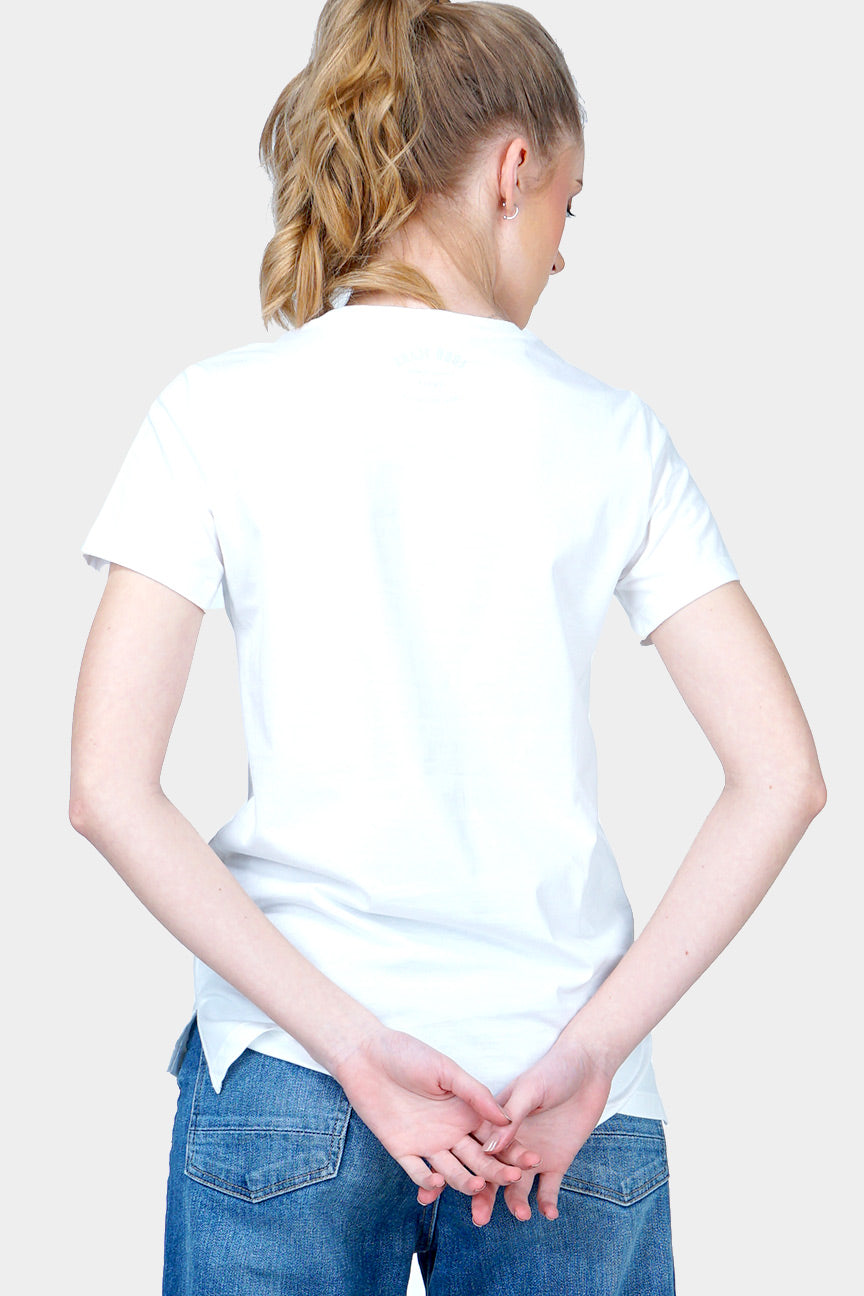 T-Shirt Lengan Pendek Kyra Offwhite