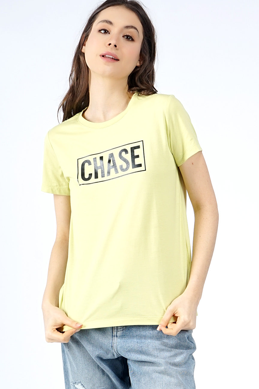 T-Shirt Lengan Pendek Rasta Yellow