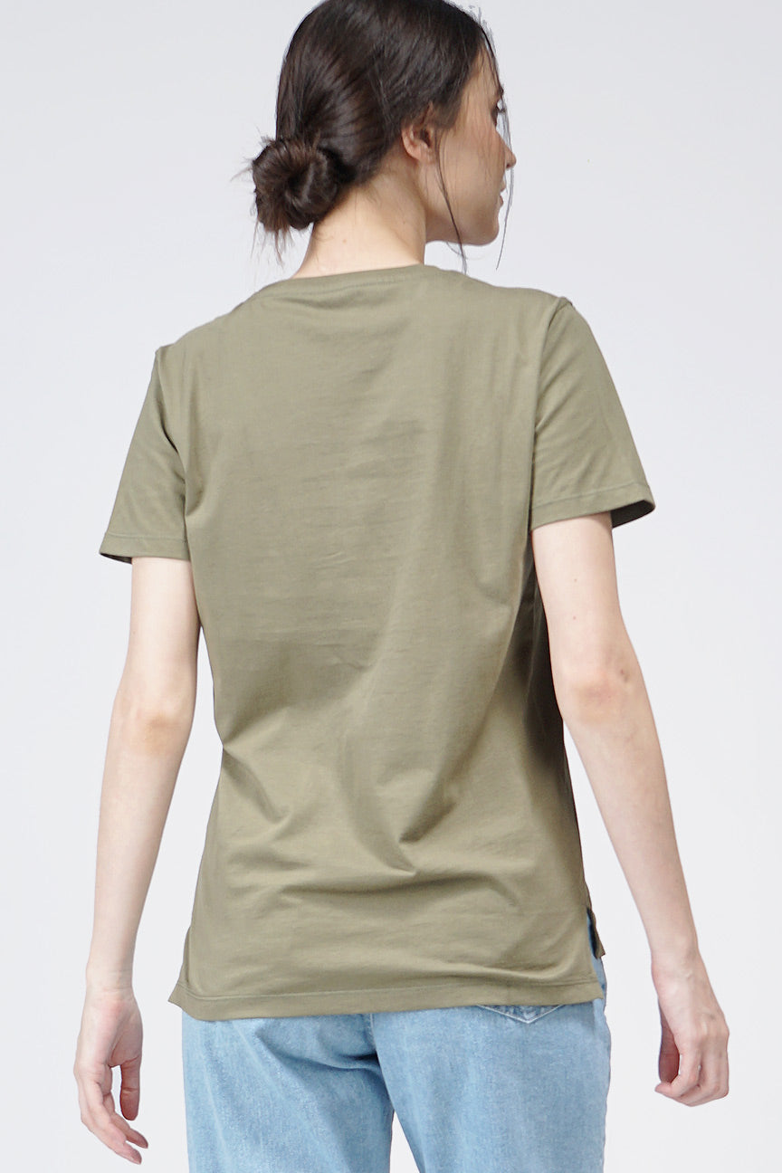 T-Shirt Lengan Pendek Fionn Army