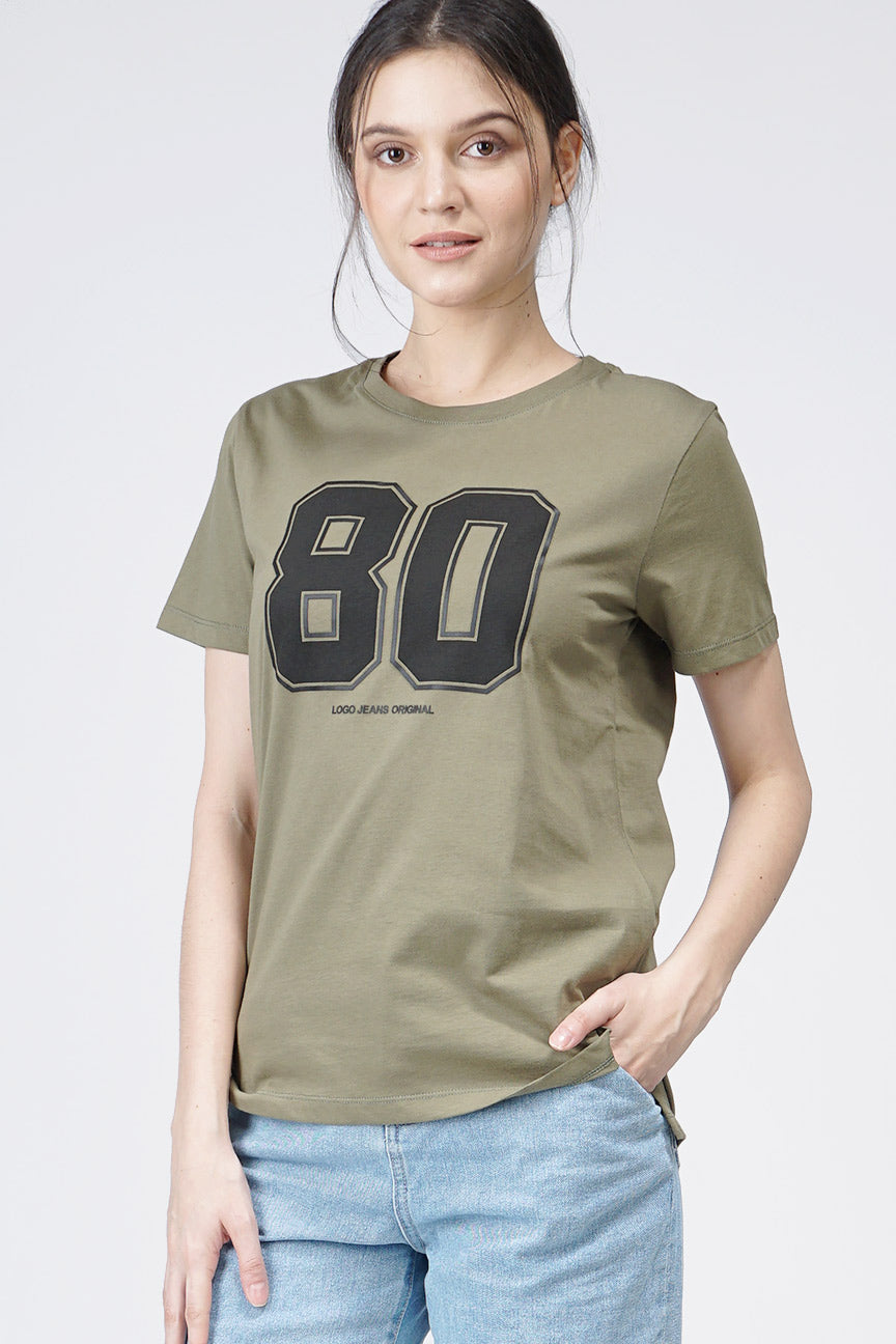 T-Shirt Lengan Pendek Fionn Army