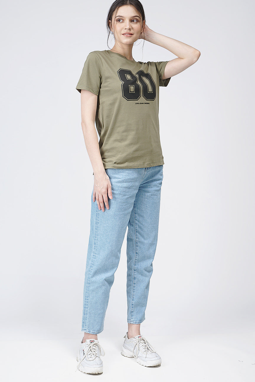 T-Shirt Lengan Pendek Fionn Army