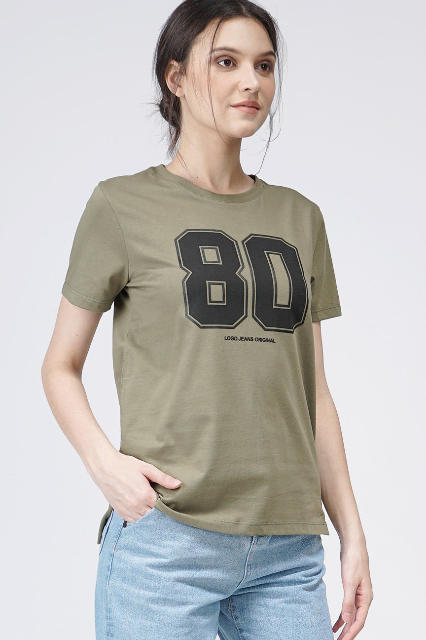 T-Shirt Lengan Pendek Fionn Army