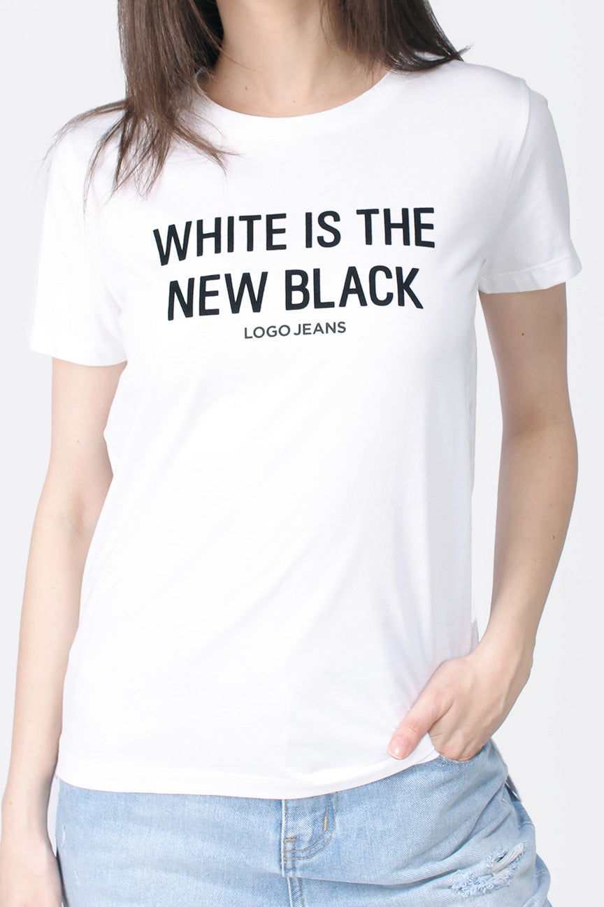 T-Shirt Lengan Pendek Ilona Offwhite