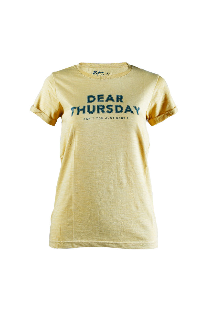 T-Shirt Lengan Pendek Thurs Yellow