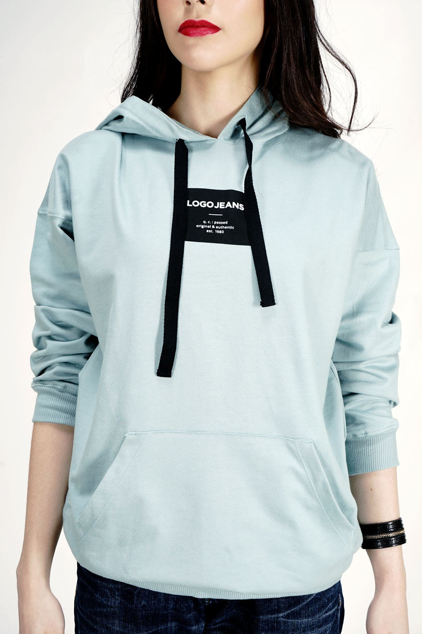 Sweater Hoodie  Priam Light Green