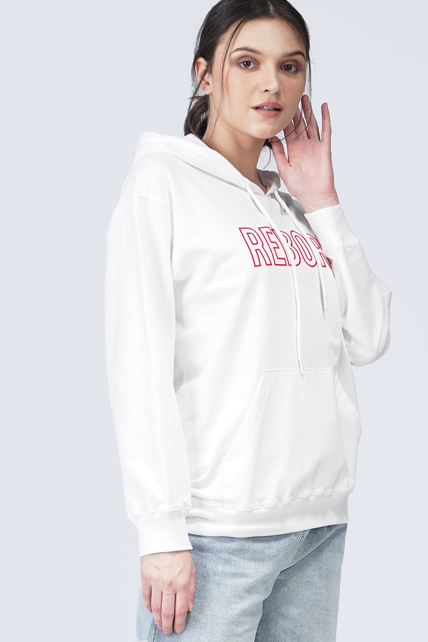 Sweater Hoodie  Erina Offwhite