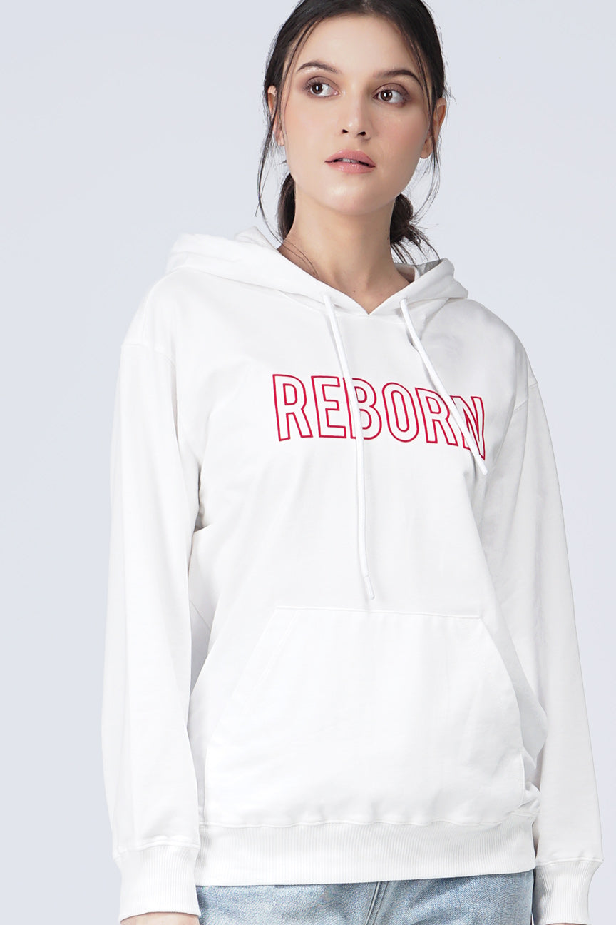 Sweater Hoodie  Erina Offwhite
