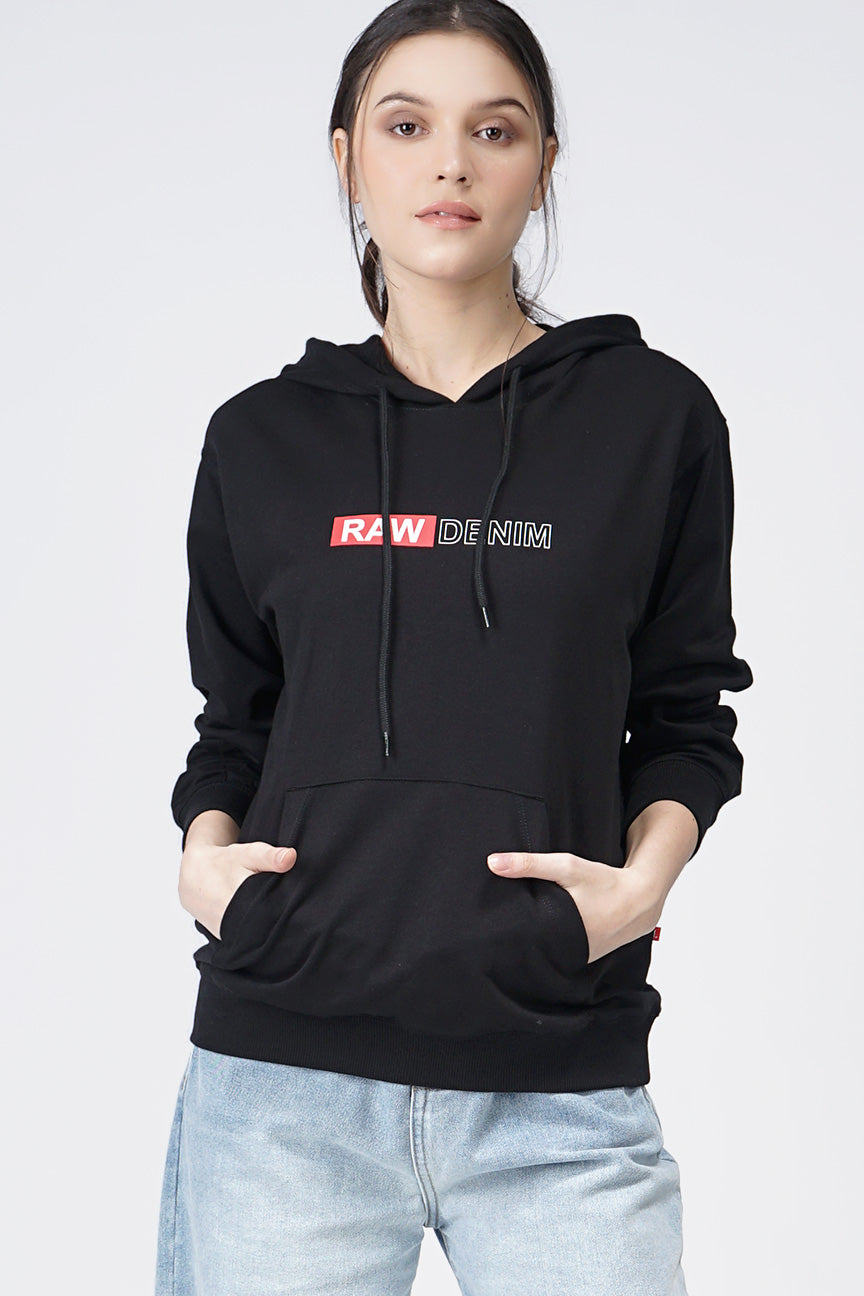 Sweater Hoodie Gista Black