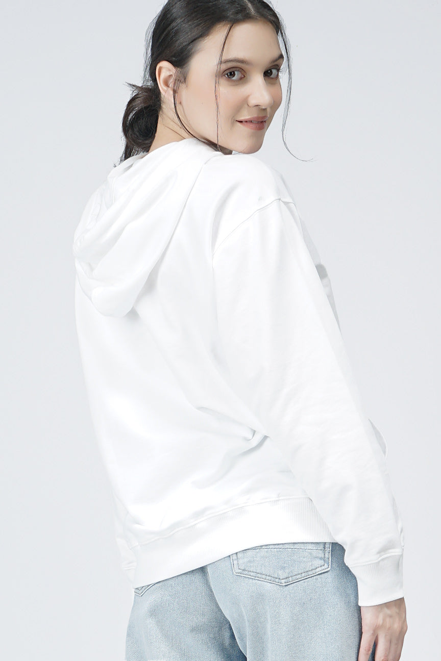 Sweater Hoodie  Bellona Offwhite